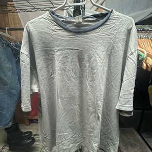 GAP Light Gray Long Sleeve Tee
